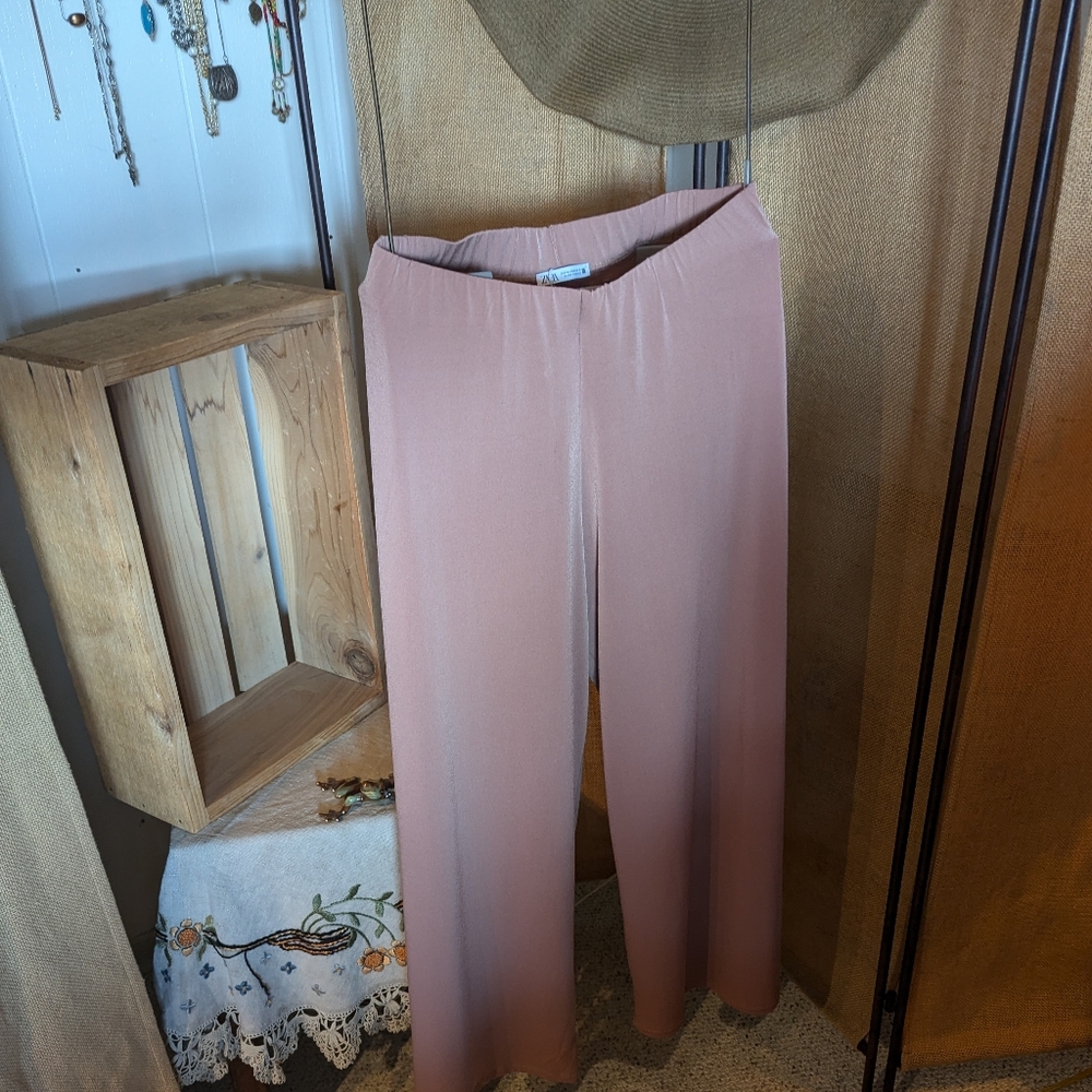 Zara | Camel wide leg